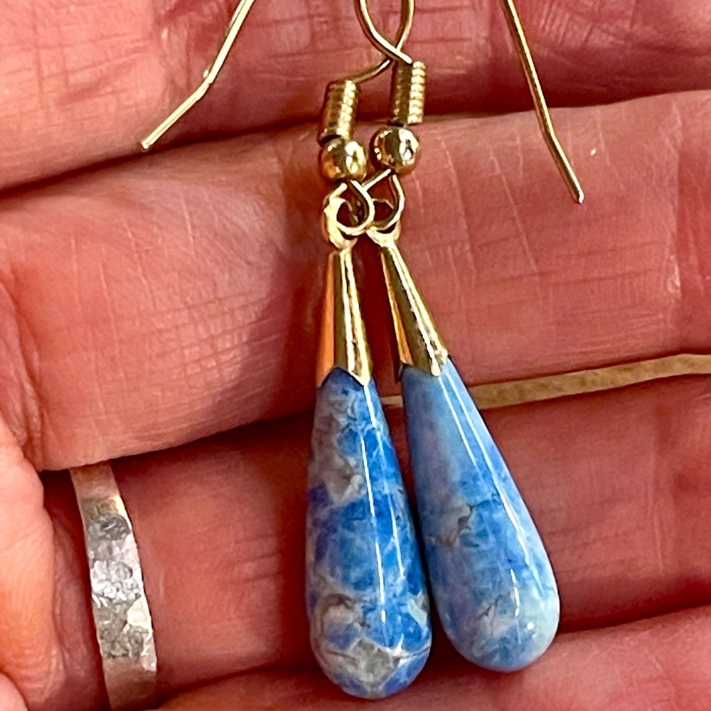 Blue Lapis Earrings